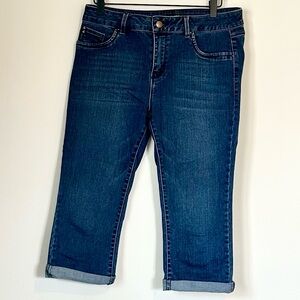 d. jeans Women's Blue Bermuda Jean Shorts - Size: 6